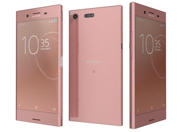 Sony Xperia XZ Premium Bronze Pink 3D Model