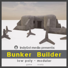 Bunker Builder Asset Pack model 3D Model