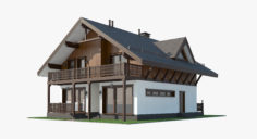 Shale House 3D Model