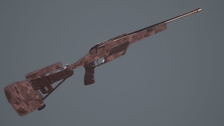 Game Ready SSG08 3D Model