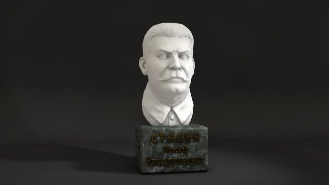 Stalin Josef Vissarionovich 3D Model