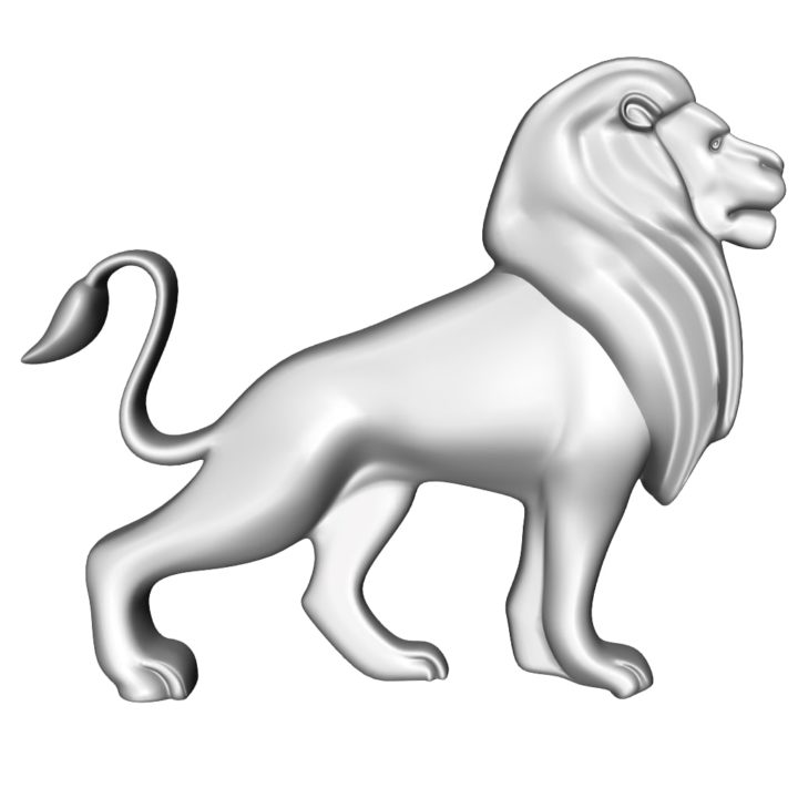 3D lion decor 3D Model
