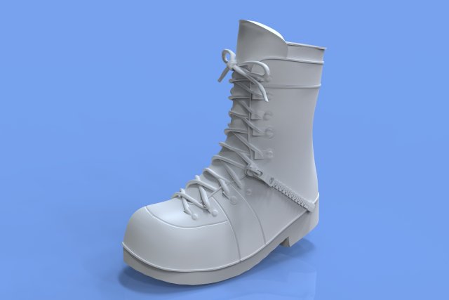 Armyboot 3D Model