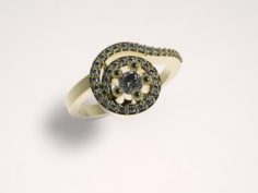 Ring printable ring006 3D Model