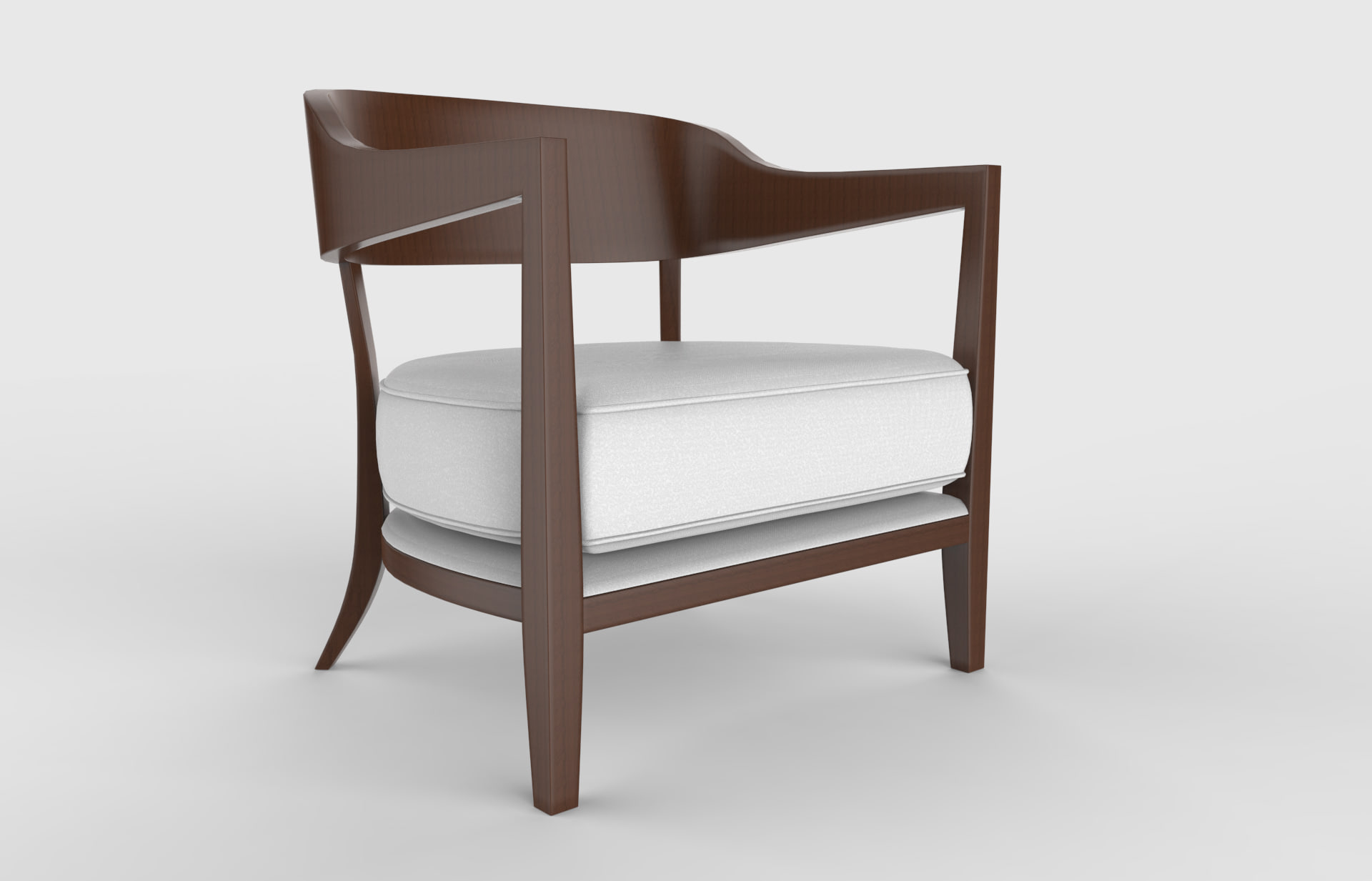 Maria Linen Armchair 3D Model
