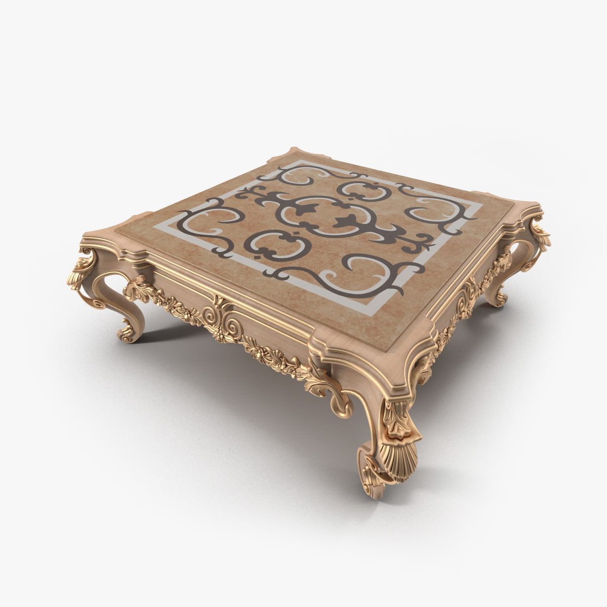 Riva Mobili d’Arte Coffee Table 7356 3D Model