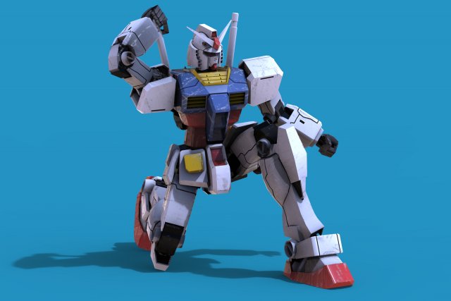 Gundam 3D Model