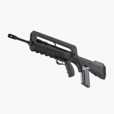 Assault Rifle FAMAS F1 3D model 3D Model