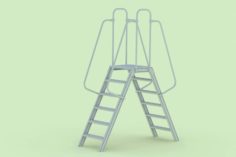 Double Sided Step Ladder 3D Model
