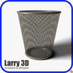 Trashcan 3D model Free 3D Model