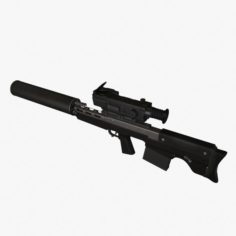 Vyhlop Sniper Rifle 3D Model