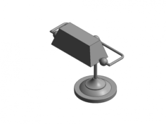 Boureau lamp 3D Model