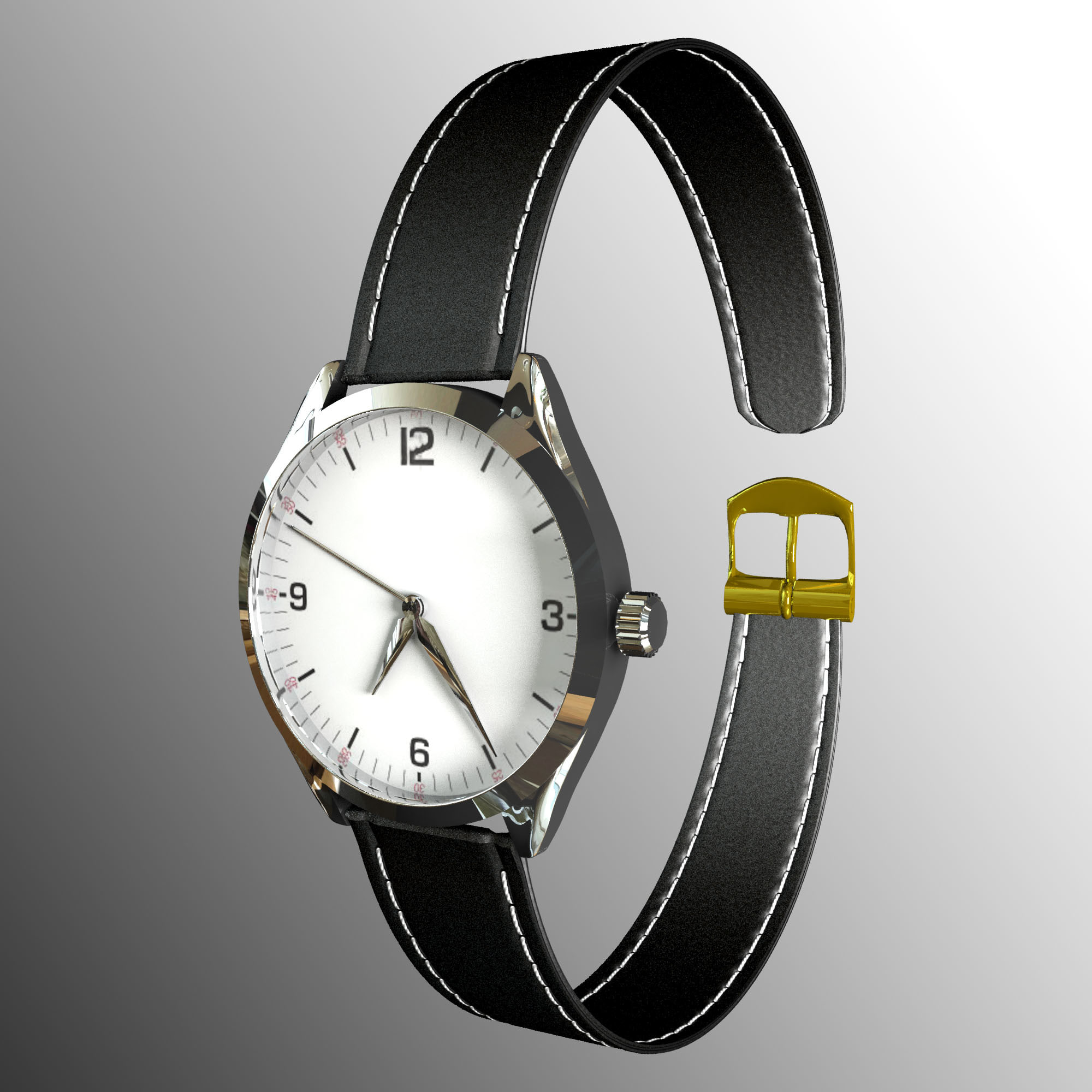 clock 3D Model