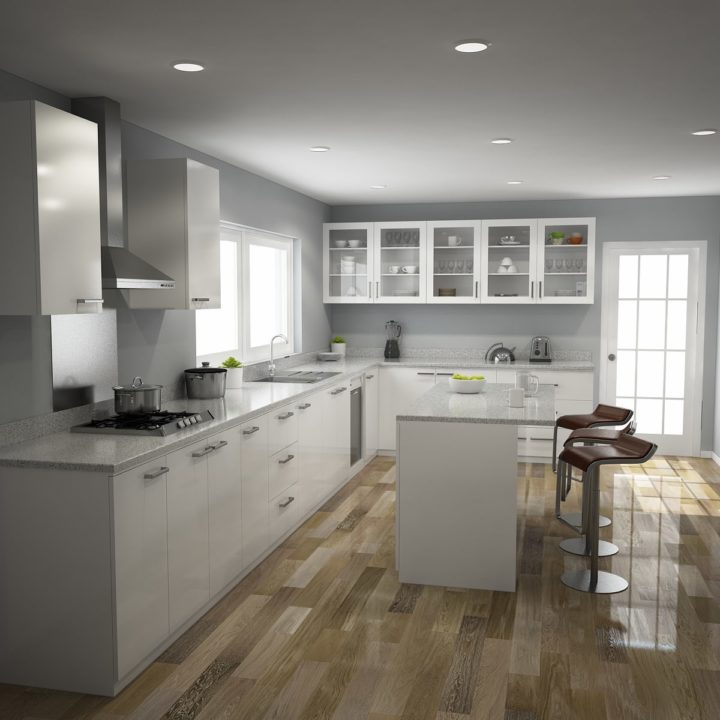 3D Kitchen interior 1 model 3D Model
