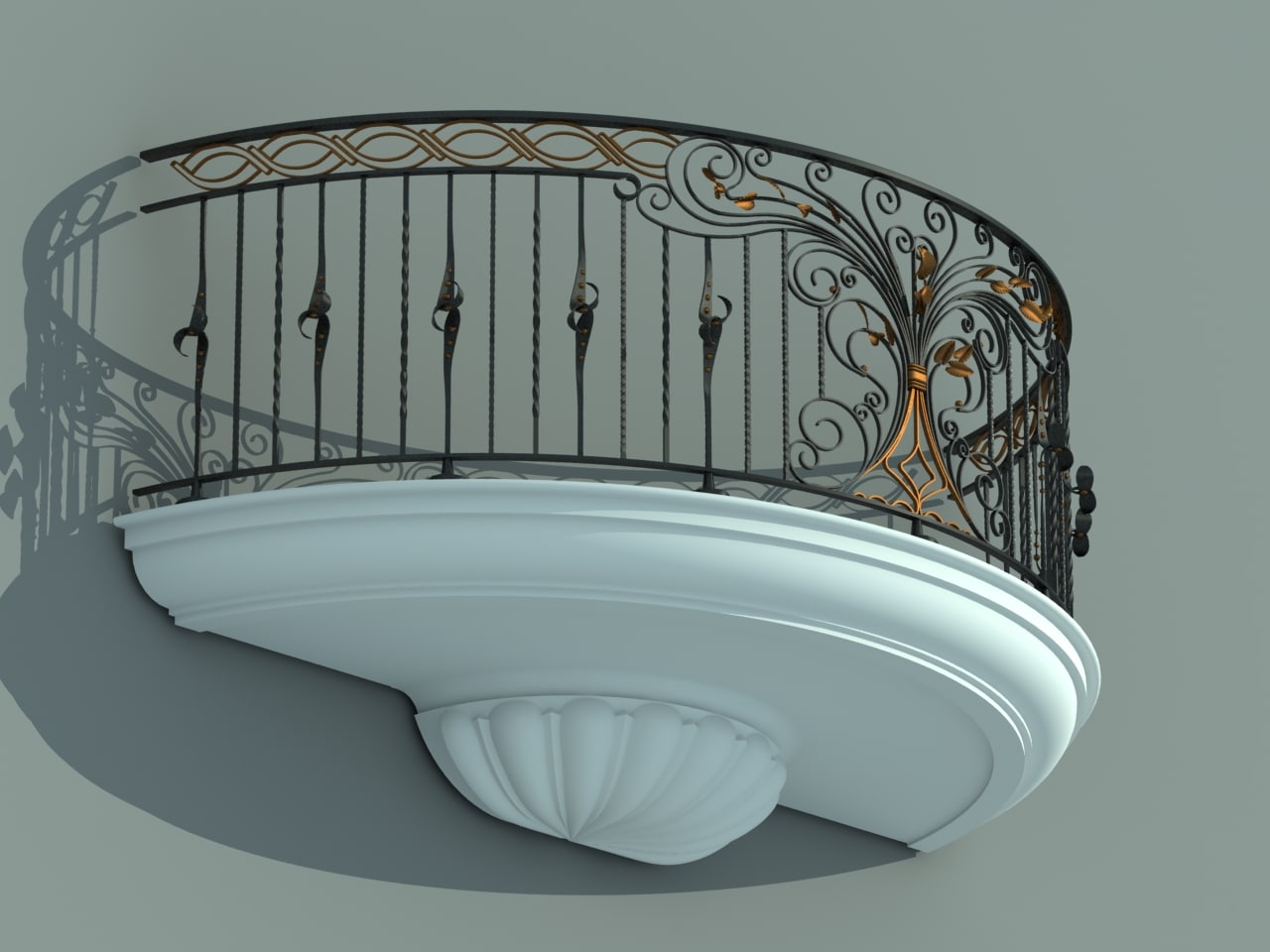 BALCONY-16 3D Model