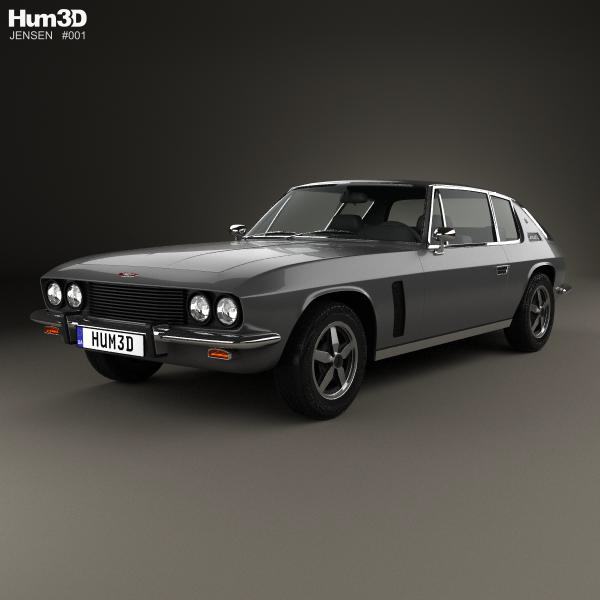 Jensen Interceptor 1969 3D Model