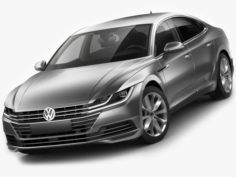 VW Arteon 2018 3D Model