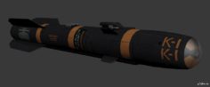 AGM-114 Hellfire 3D Model