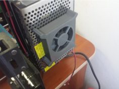 Fan case for Tronxy 3D printer power supply 60 mm fan 3D Model