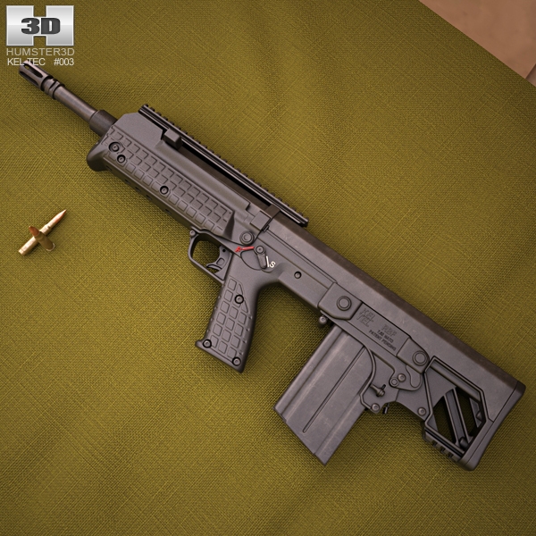 Kel-Tec RFB 3D Model