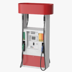 Petro Station Pump – Gas Column 3D Model