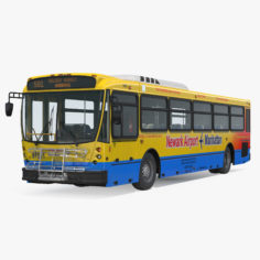 Bus Nabi Model 416 NYC Airport Express 3D Model