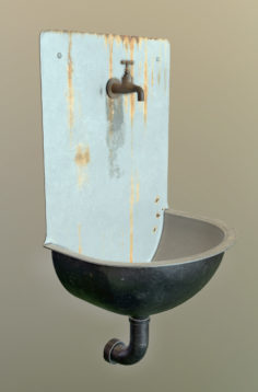 old sink 3D Model