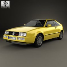 Volkswagen Corrado G60 1988 3D Model