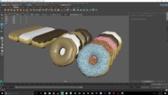 donut with display included 3D Model