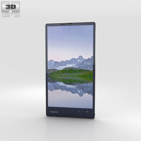 Sharp Aquos Xx 304SH White 3D Model