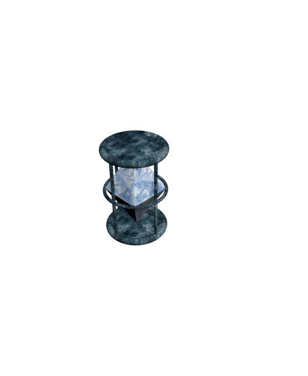 Crystal Lantern 3D Model