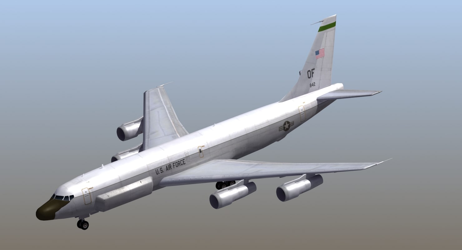 RC135 Rivet Joint 3D Model