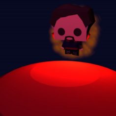 Doctor Strange Low Poly Chibi						 Free 3D Model