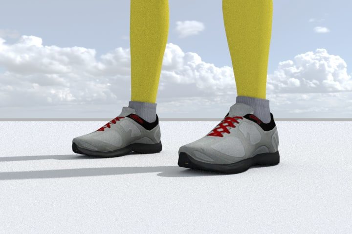 Sports Sneakers 01_a 3D Model
