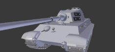 Panzerkampfwagen VI Tiger II 3D model 3D Model