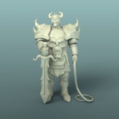 Warrior 3D model 3D Model