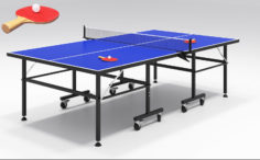 3D Ping Pong table 3D Model
