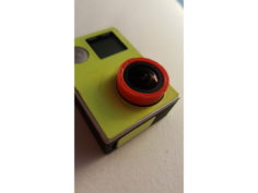 Gopro Lens Ring 3D Print Model