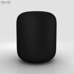 Apple HomePod Black 3D Model