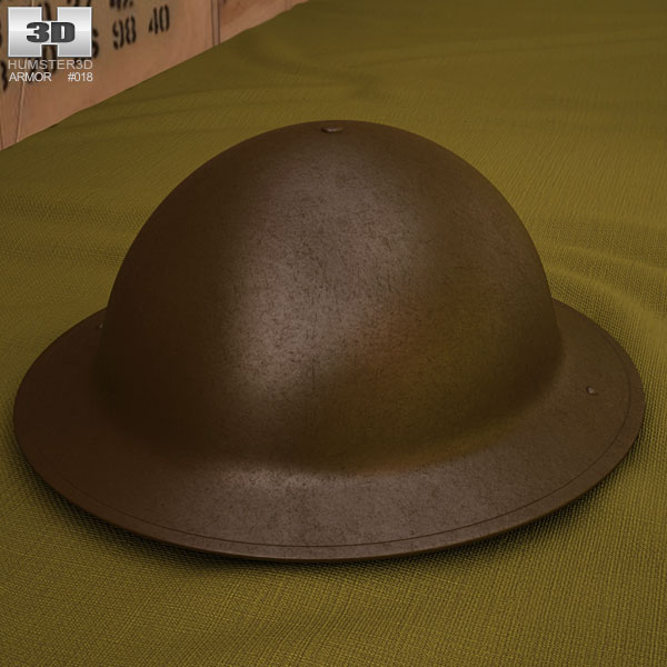 Brodie Helmet 3D Model