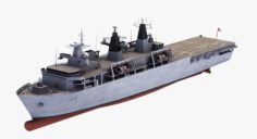 HMS Albion 3D Model