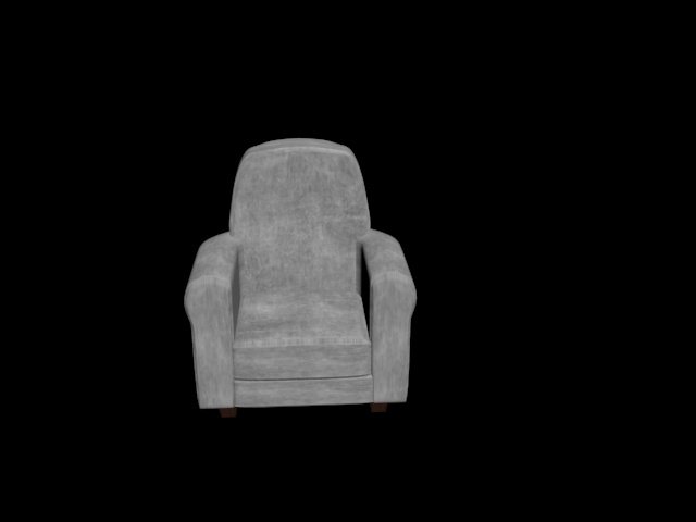 Armchair 3D Model