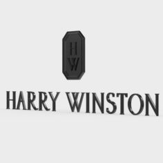 Harry winston logo 3D Model