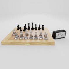 Chess game 3D Model
