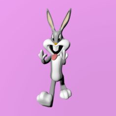 Bugs Bunny 3D model Free 3D Model