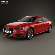 Audi S4 2016 3D Model