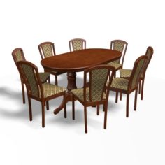 Dining table 3D Model