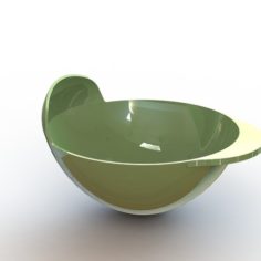 Serving Bowl 3D Print Model