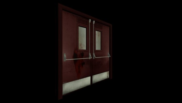 Hospital door 3D Model