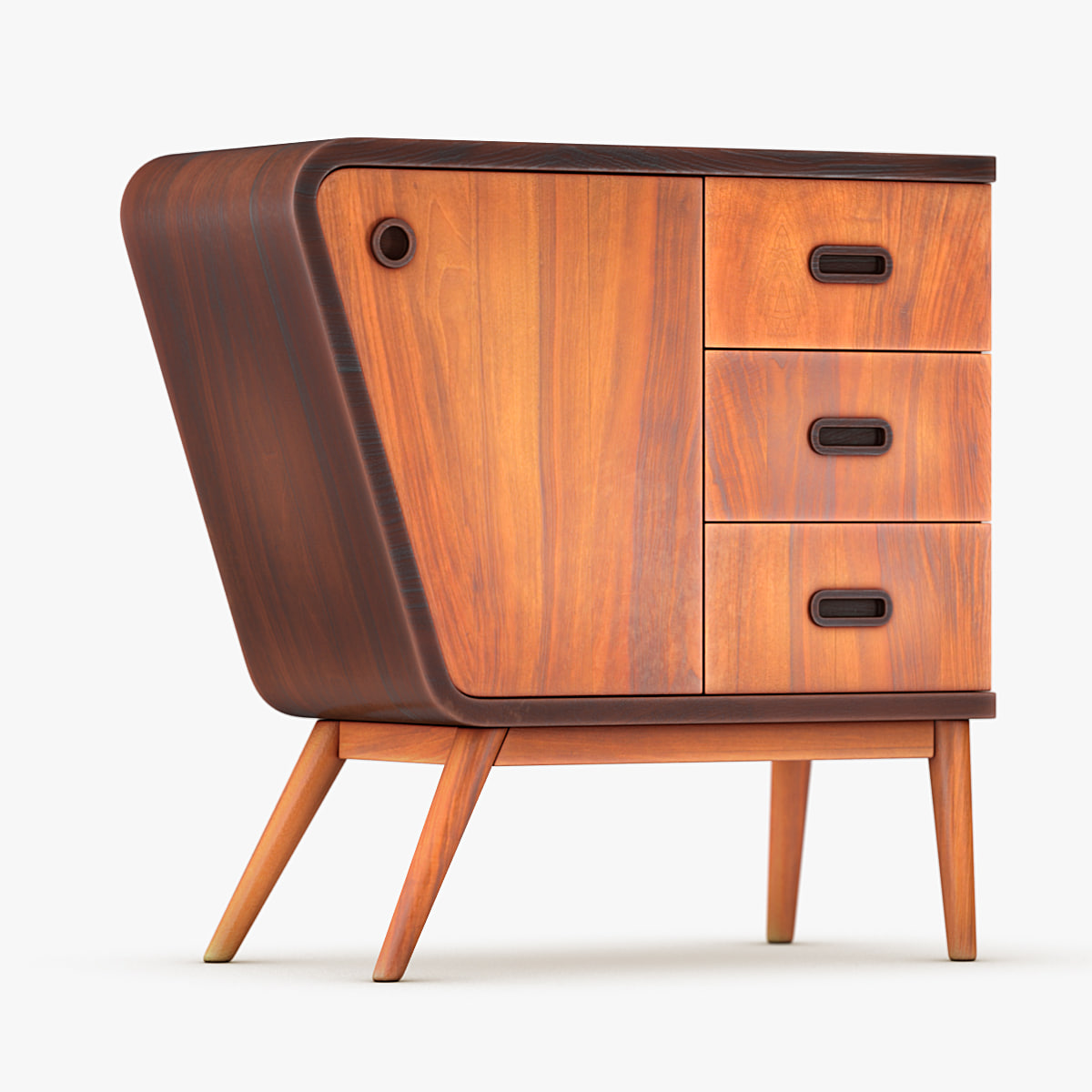Vintage Sideboard 3D Model